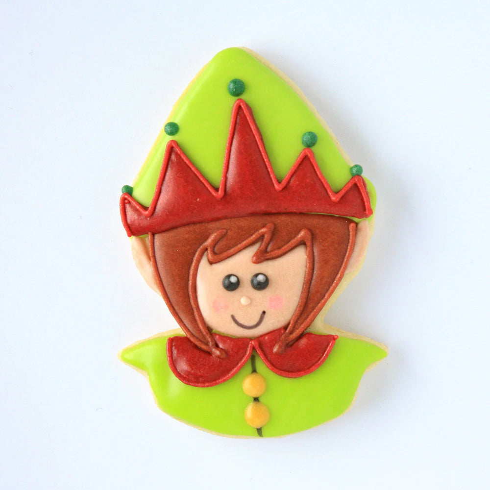 Ann Clark Cute Elf Cookie Cutter, 4"