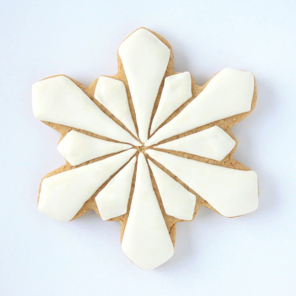 Ann Clark Geometric Snowflake Cookie Cutter, 4"