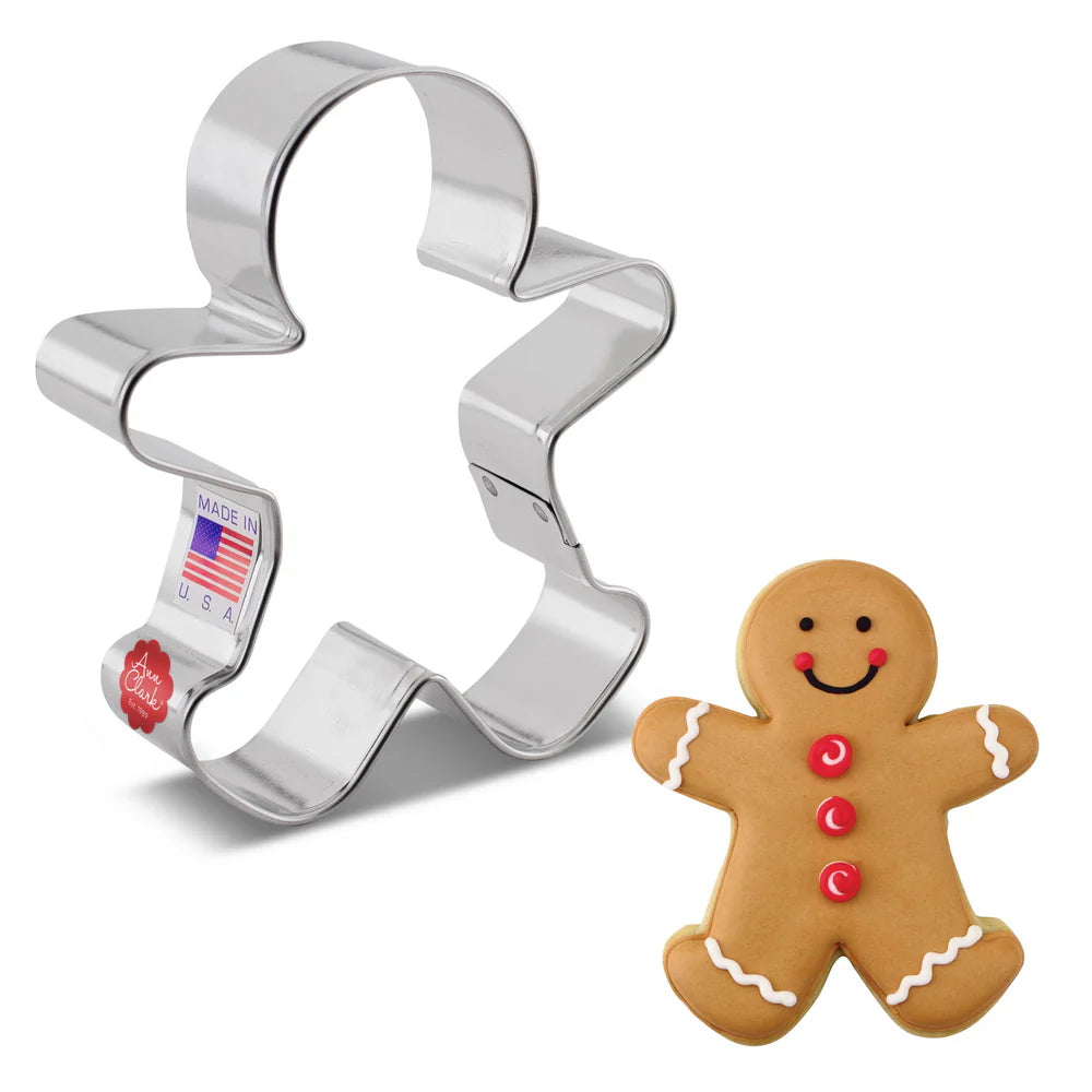 Ann Clark Gingerbread Man Cookie Cutter, 3"